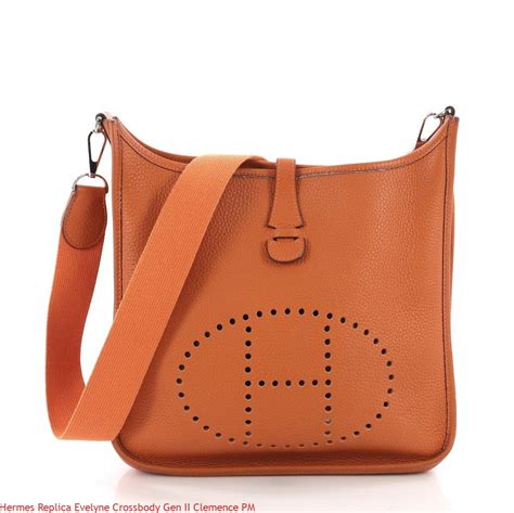 hermes evelyne gross bag replica|faux hermes evelyne bag.